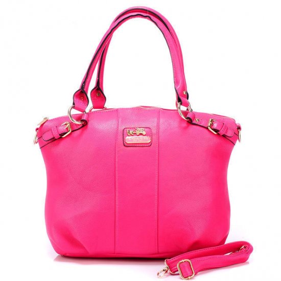 Coach Kelsey Smooth Medium Pink Satchels BDR | Women